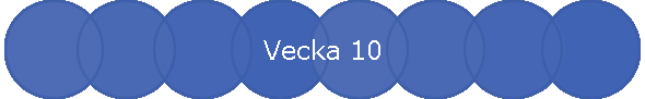 Vecka 10